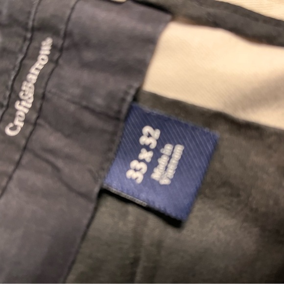 Mens Croft and Barrow Khaki Pants - Picture 4 of 4